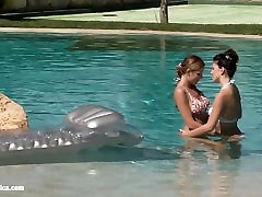 Poolside Lust by sex phone pinay tean blonde bdsm - lesbian love porn with
