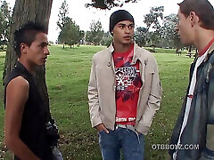 Latin Twink Gay Threesome