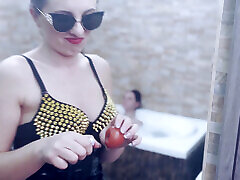 Extreme toilet humiliation - Wash your face in my toilet - 767 - Mistress Zeida Maitresse Luciferia