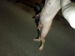 Walking naked in public