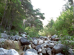 Outdoor fuck with naught Teen