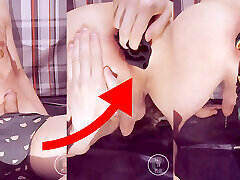 My Outfit went up my Ass - Panty Stuffing