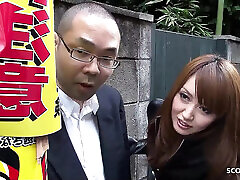 Skinny Japan teen Cari fucked by boss and coworkers in threesome Skinny Japan teen Cari fucked by boss and coworkers in threesome