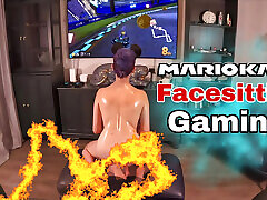 Training Zero Gamer Girl Facesitting Slave! BDSM Real Homemade Amateur FLR Wife MILF Stepmom Couple Submissive