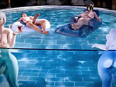 There&039;s a Fat Futa Cock Overwatch gets cucked and You&039;re Invited, Long Hard Cock Futa Ashe Fucks Pharah&039;s Ass Hard