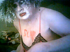 CumDump Sarah smokes, wanks and fucks her shitpipe cunt hole