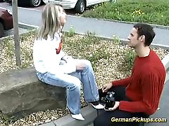 alemán adolescente, recogido por el primer anal