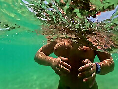 Naked in Paradise - Underwater Ocean Playtime Naked in Paradise - Underwater Ocean Playtime