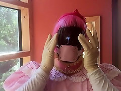 Sissy Marcia swallows 2,16 inch thick Cock - Gag Sissy Marcia swallows 2,16 inch thick Cock - Gag