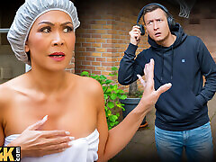 MATURE4K. Asian riding young Czech man MATURE4K. Asian riding young Czech man