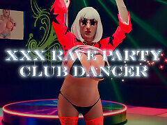 XXX Rave mom adopted son Club Dancer