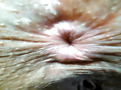 Camgirl with amazing asshole close-up