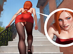 My Redhead Wife Trying Rough Deepthroat Liveonline - 3D Hentai Animated Porn - Mila Ai