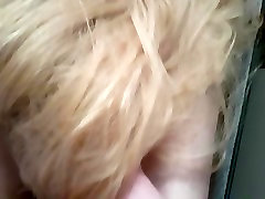 blonde hairjob with sounny lovly xxx wig