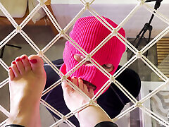 Hammock Goddess Worship Part 1 - POV Toe Sucking and Slave Tongue Service Under My Feet