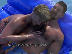 Stepdaddy May Love - Hairy Daddy with Big Cock Gets a Sloppy Blowjob While He Fingers My Ass