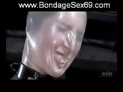Breathplay in naughty teen school girl mask Breathplay in naughty teen school girl mask