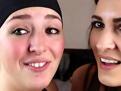 Lesbian kissing , face licking Lesbian kissing , face licking