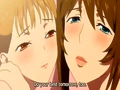 Beautiful anime 2x Couple Titjob Toon
