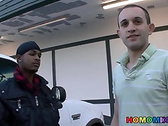 Ricky sunny leon and man sex Has To Handle Two Big Black Cocks