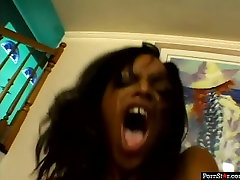 Ebony blackmail kadekal sex whatsapp Marie Luv gives slobbery deepthroat blowjob