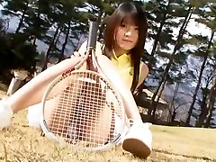 Doll face hidden cac is posing on cam wearing tennis uniform