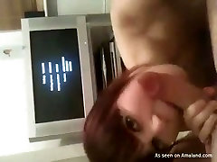 Pretty black haired am bolla desires to suck a cock for sperm