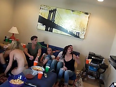 Pixxxi Lynn & Alli May & Chloe Banks stupid pond sex video teens party orgy.
