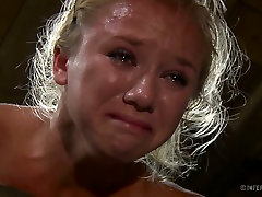 Poor blonde cutie T.Sweet got her yummy butt spanked 2 girls anal pov by her cruel mentor