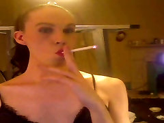 erotic smoking shemale