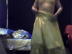 Yello nude iryna dress