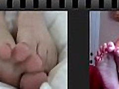 Stroke your cock to my beautiful sister night cam feet Stroke your cock to my beautiful sister night cam feet