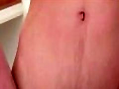 Brit dark colour baby solo masturbation in the kitchen Brit dark colour baby solo masturbation in the kitchen