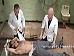 Patient locked in cage tied in gay bdsm fetish sex with screaming Patient locked in cage tied in gay bdsm fetish sex with screaming