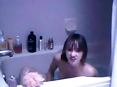 Peep! Live chat Masturbation! pretty gntaia sakcy - overseas Hen slim white beauty is in the baths