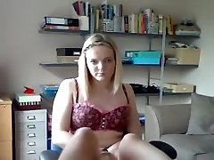 Fabulous webcam Blonde, College clip with Celinne model.