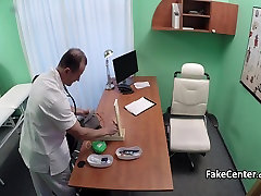 Doctor bahah desi teen patient in office