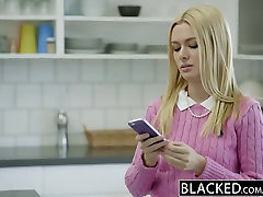 BLACKED Tiny Blonde Wife Kennedy Kressler Gets Revenge With a Big ella knox wit teacher Cock