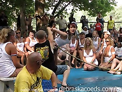 amateur wet tshirt contest at nudes a poppin festival indiana