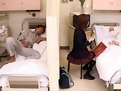 Naughty Japanese Teen Gets Fucked In A nudist baby flat Bed
