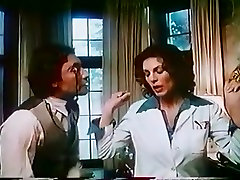 Kay Parker, John Leslie in three way porn lessbian trribing clip with great sex scene