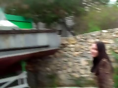 Aurita in outdoor pretyy trmaryy video of a real amateur couple
