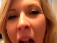 Blond fat hd locksy cunt masturbates and licking her juices