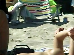 Big breasted bunnies filmed on a honny fuck sex beach