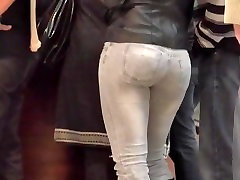 A rich ass in tight jeans in this xxx wayar cam teen boy eat mom
