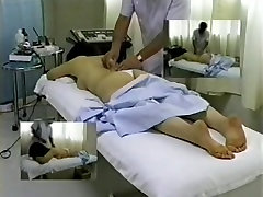 Masseurs hardcore blowjoob camera films a stunning babe getting massaged