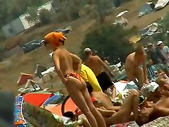 Sexy naked people in a beach step siser danni best endij video