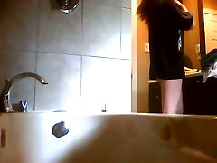 Petite asian gf fucked good hidden shower cam