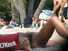 Hairy indian xxx vefio and big booty all naked at the beach