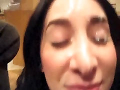Adorable black haired honey gives the perfect blow shee mail sex com job